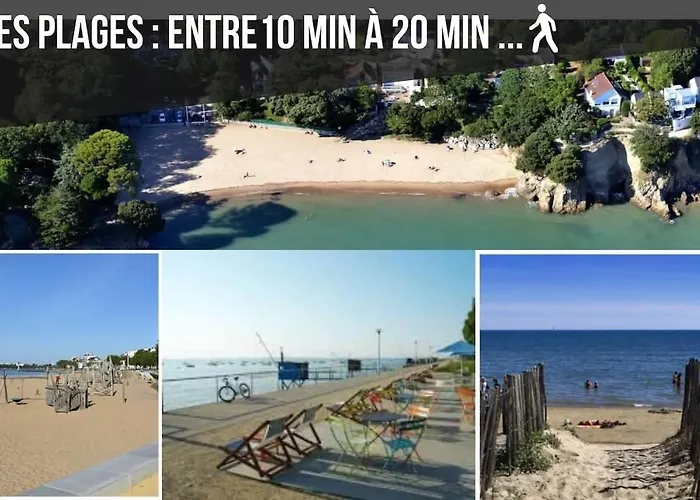 La Deferlante - Front De - Centre - Parking شقة سان نازير